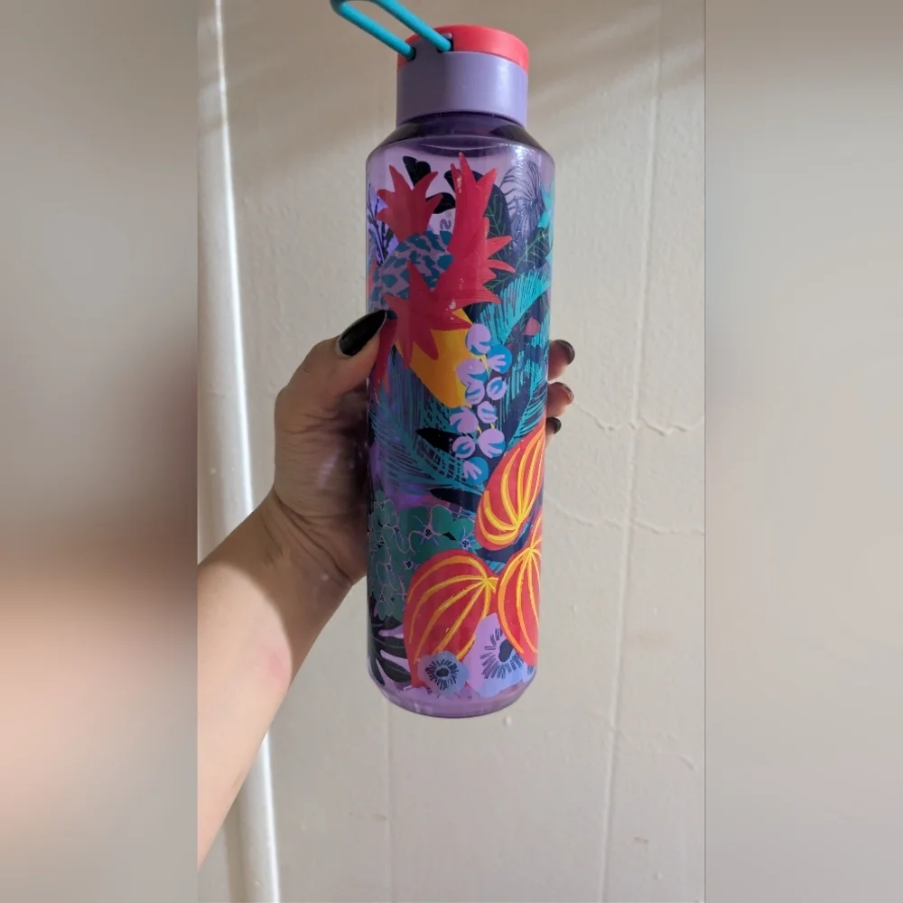 Starbucks colorful floral